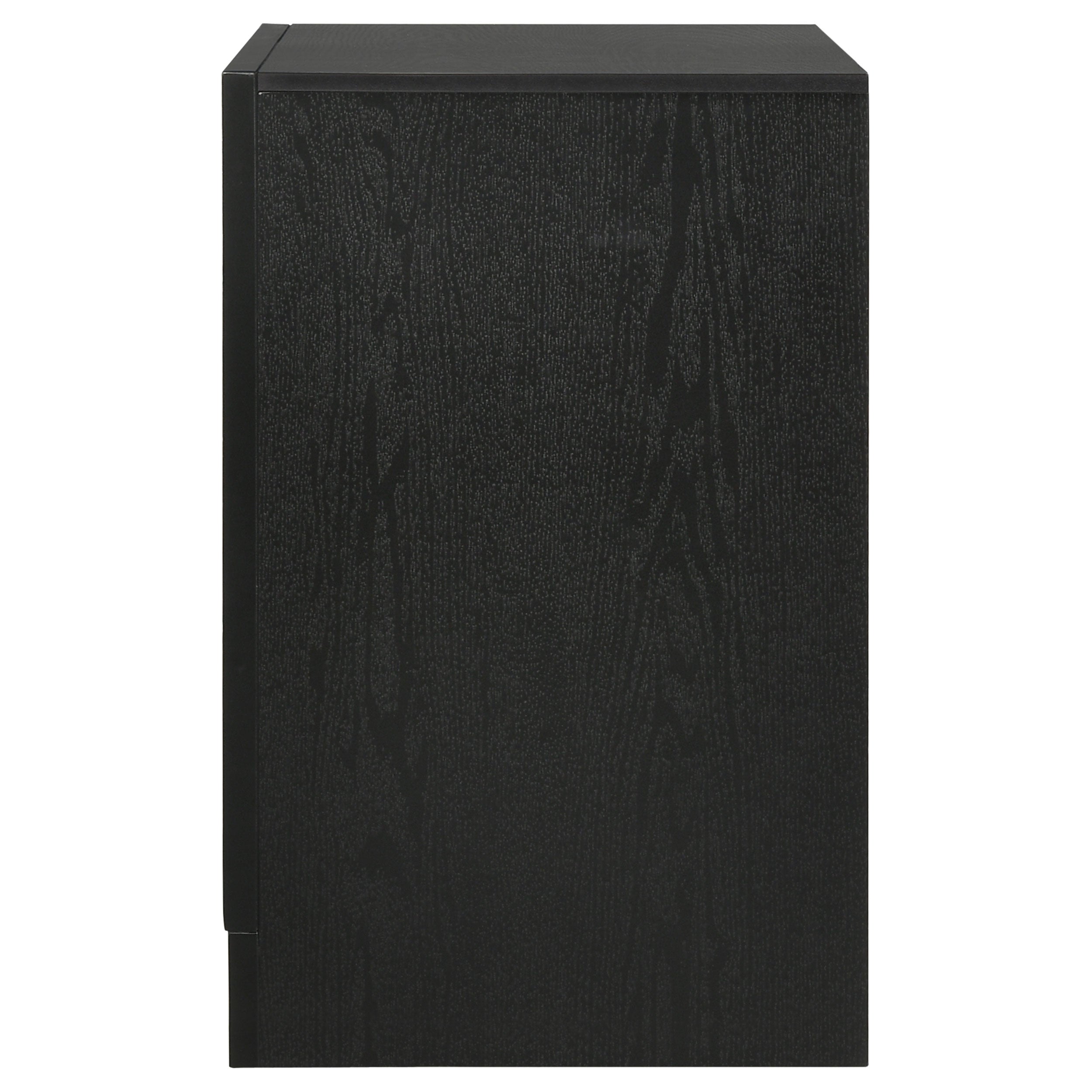 Melody Upholstered 2-drawer Nightstand Grey