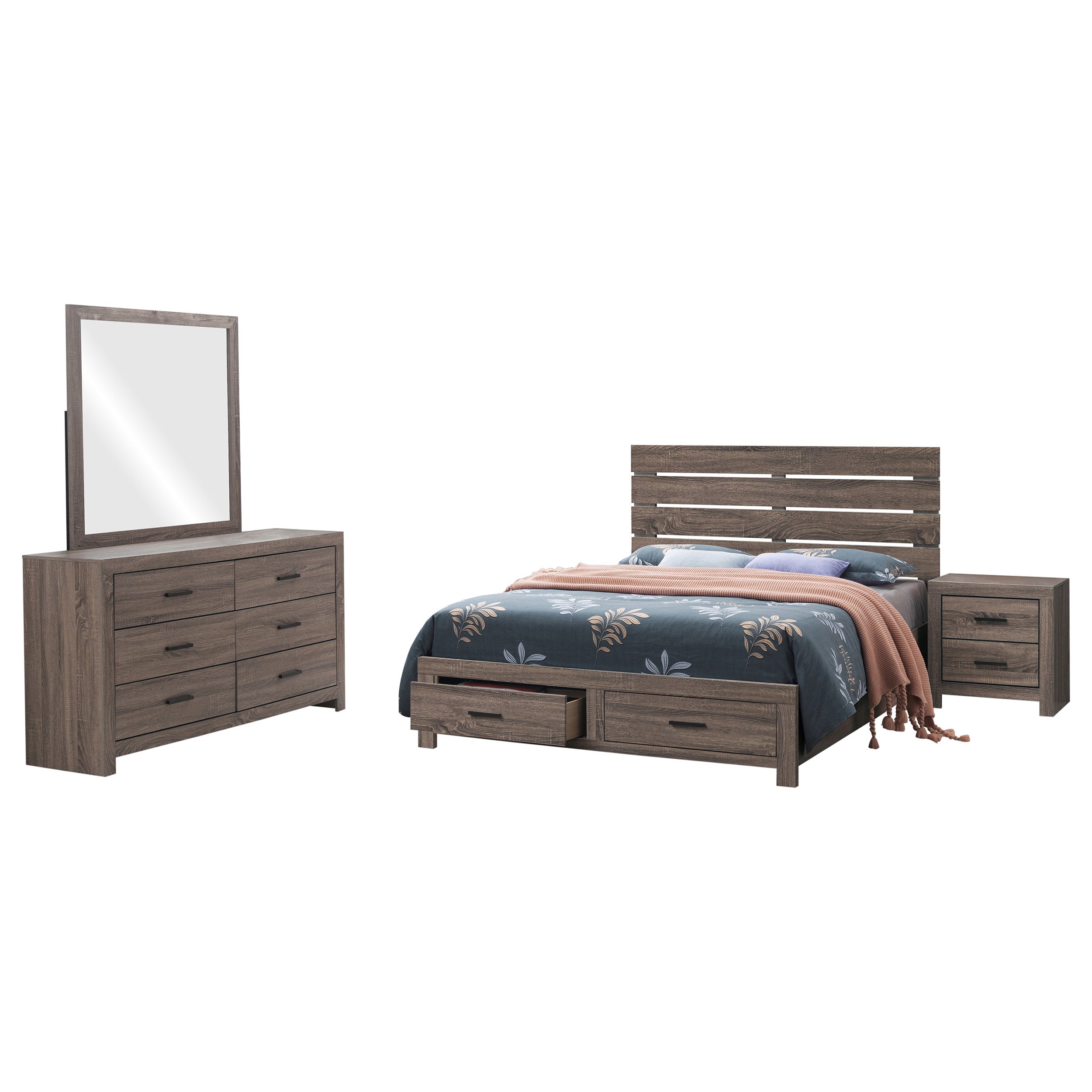 Brantford Bedroom Set Barrel Oak