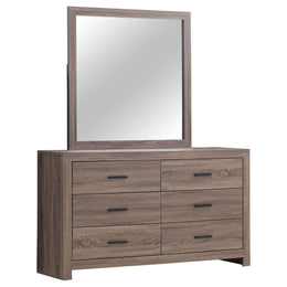 Brantford 6-drawer Dresser Barrel Oak