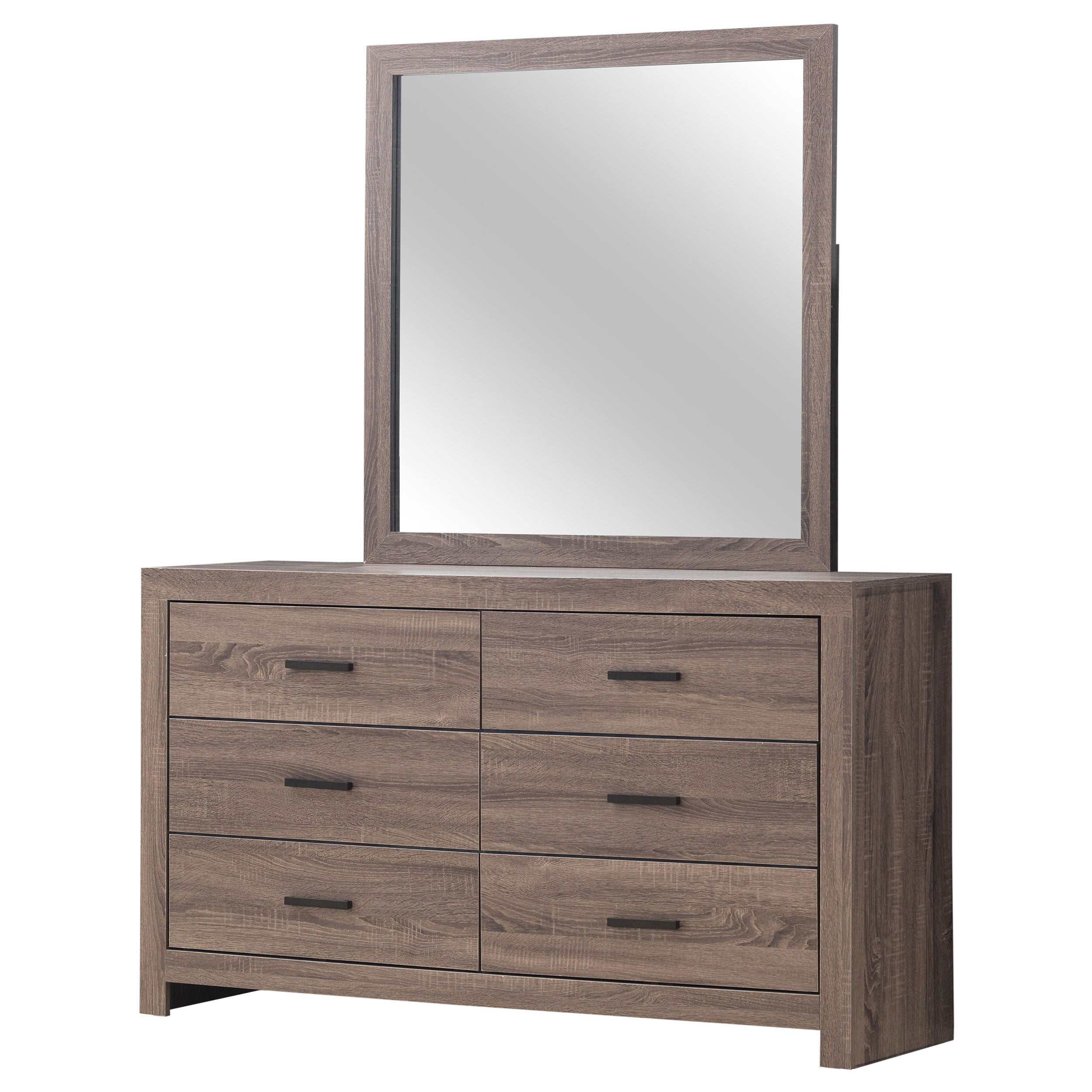 Brantford 6-drawer Dresser Barrel Oak
