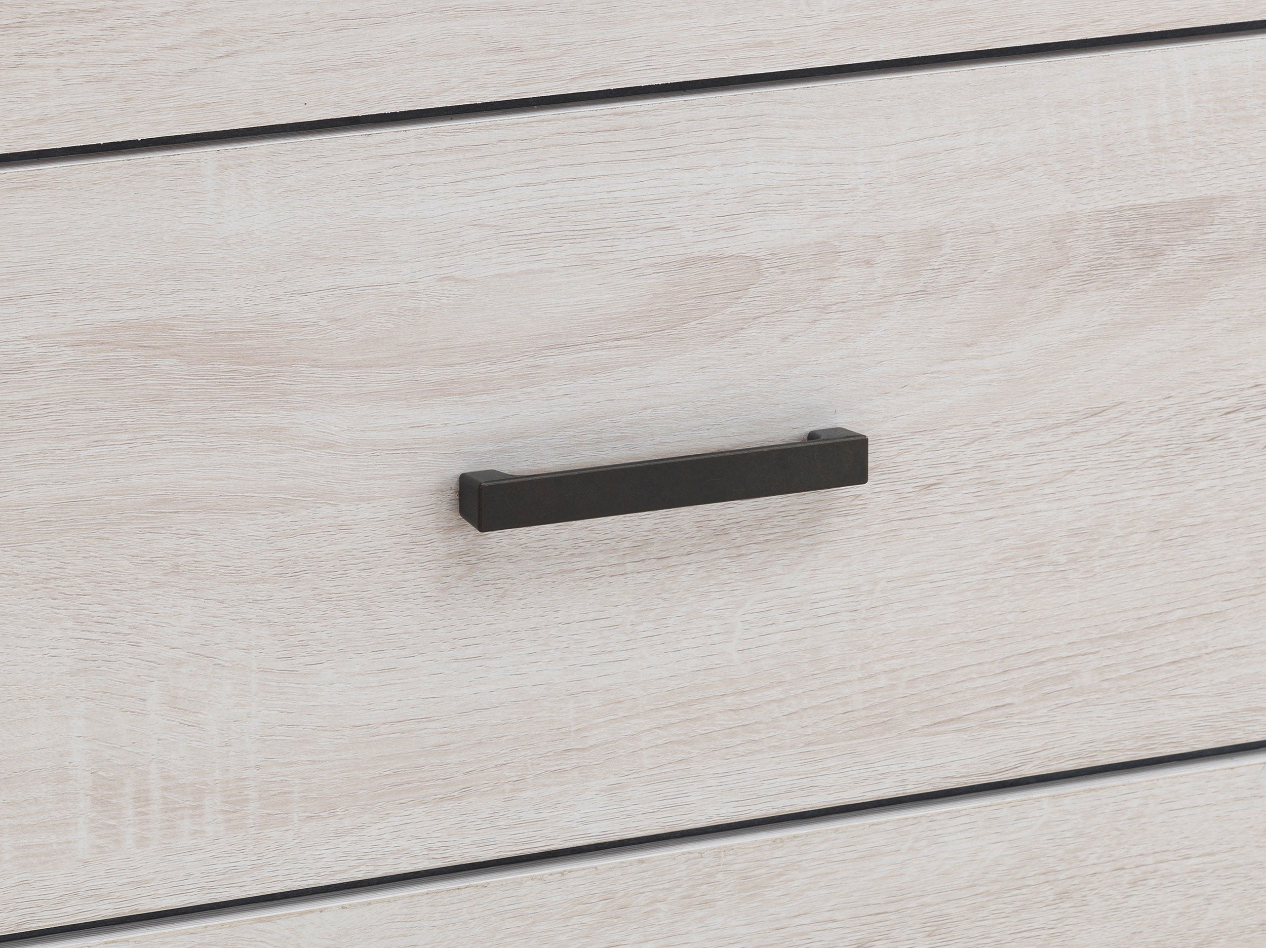 Brantford Wood Panel Bed Barrel Oak