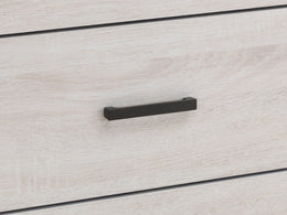 Brantford Wood Panel Bed Barrel Oak