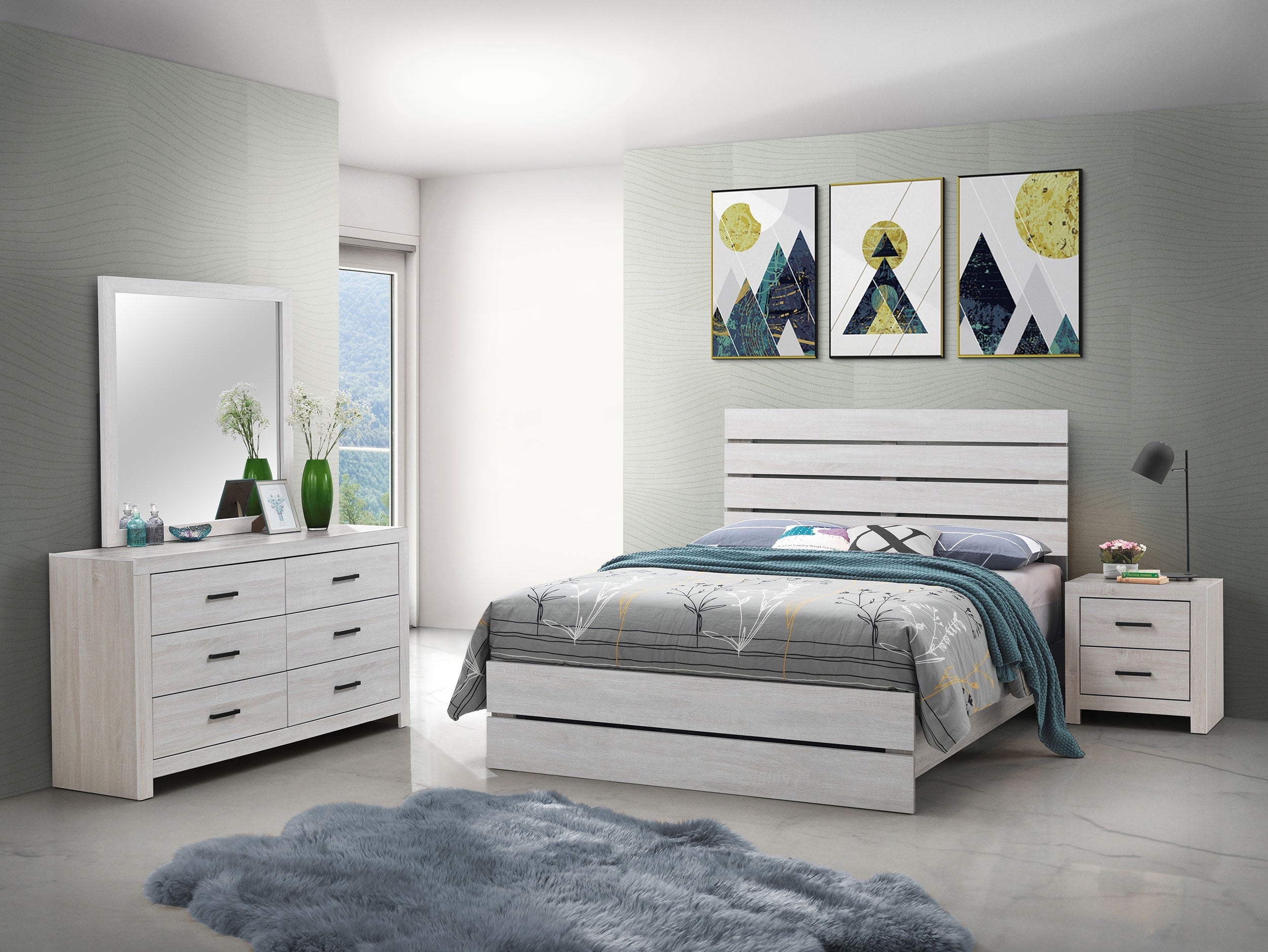 Brantford Bedroom Set Barrel Oak