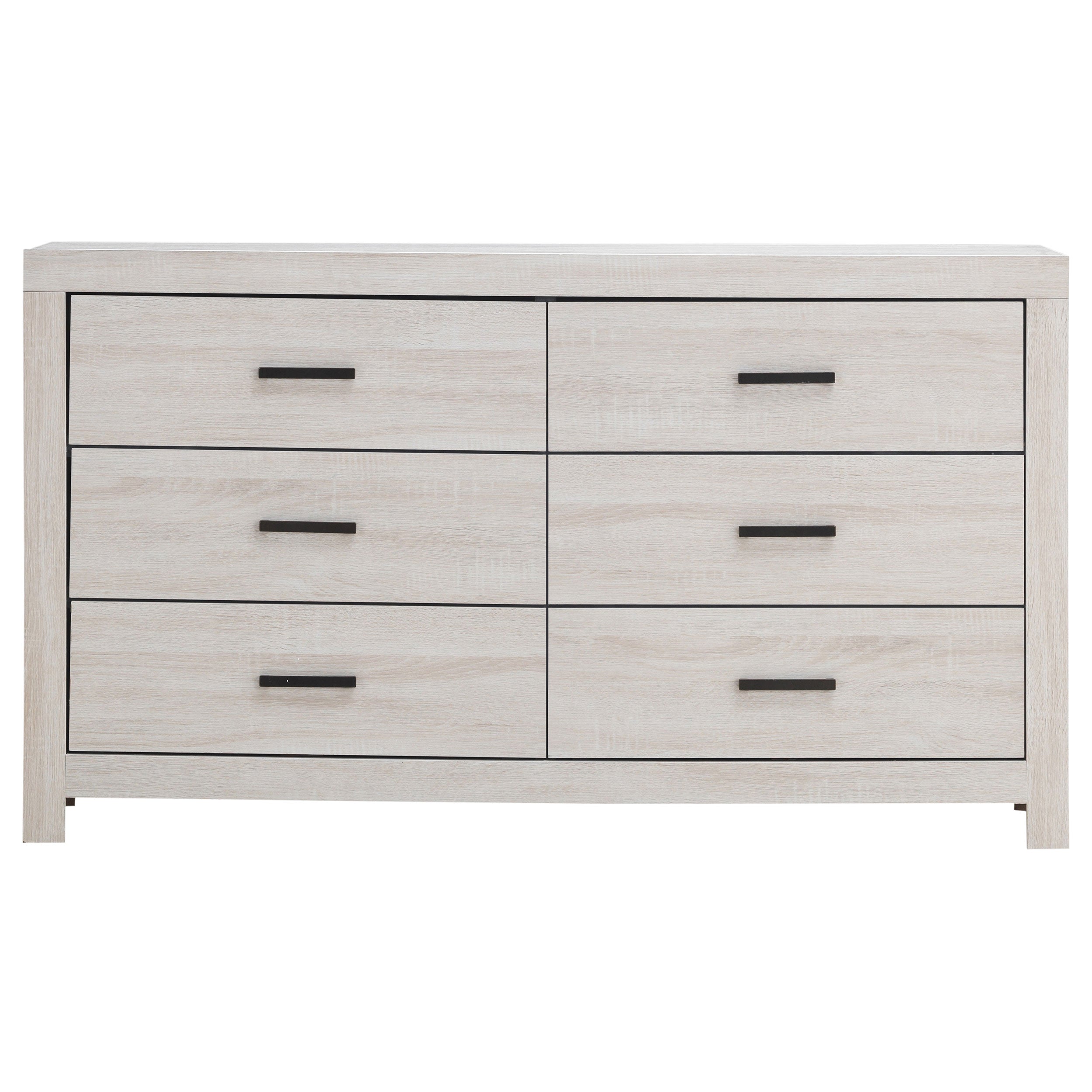 Brantford 6-drawer Dresser Barrel Oak
