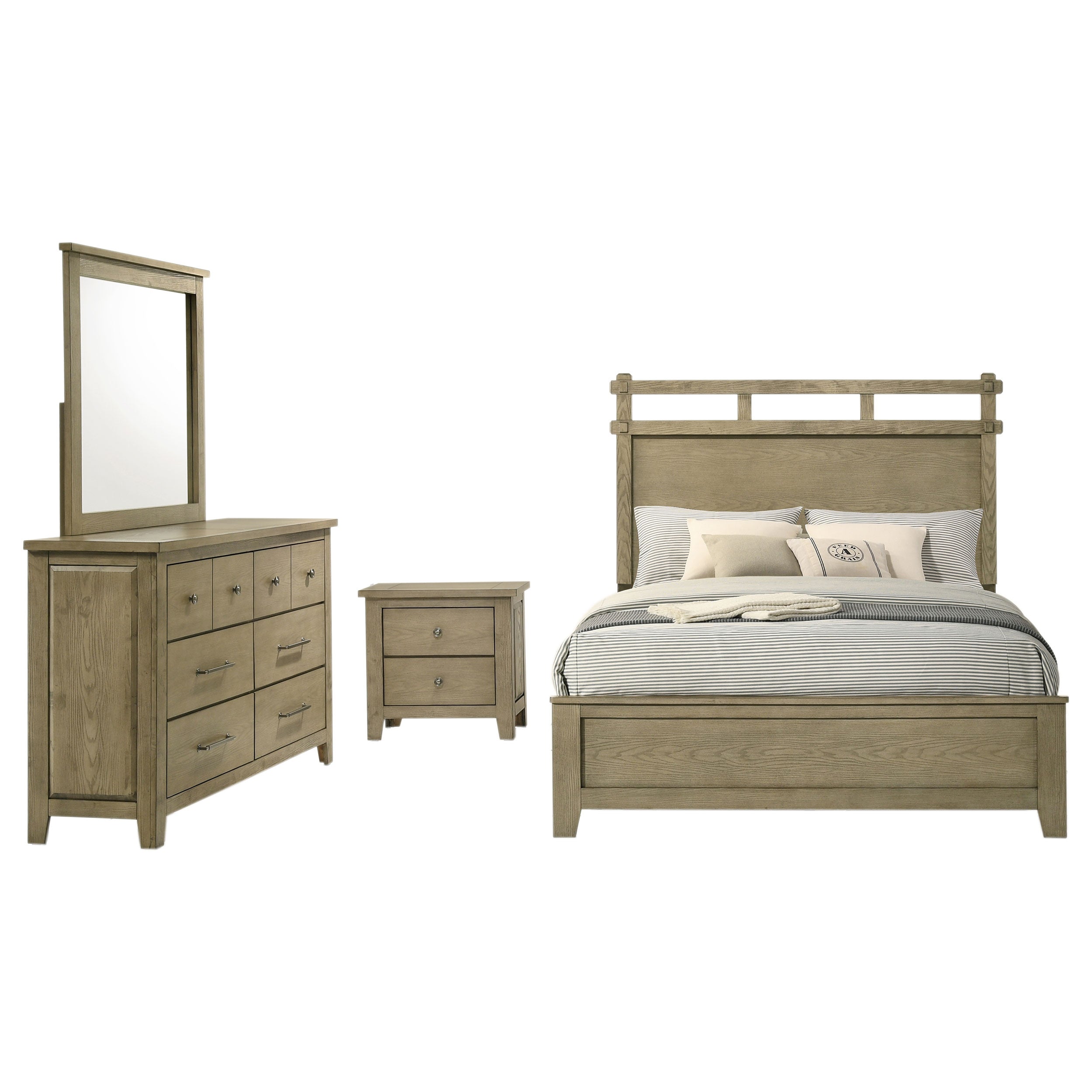 Hazlewood Bedroom Set Vineyard Oak