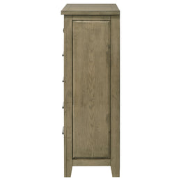 Hazlewood 5-drawer Bedroom Chest of Drawers Vineyard Oak