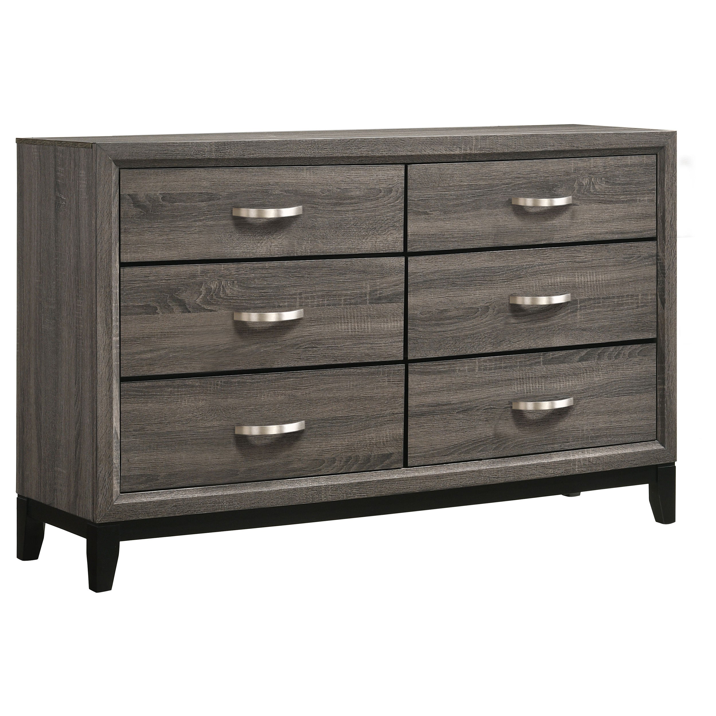 Watson California King Bedroom Set Grey Oak