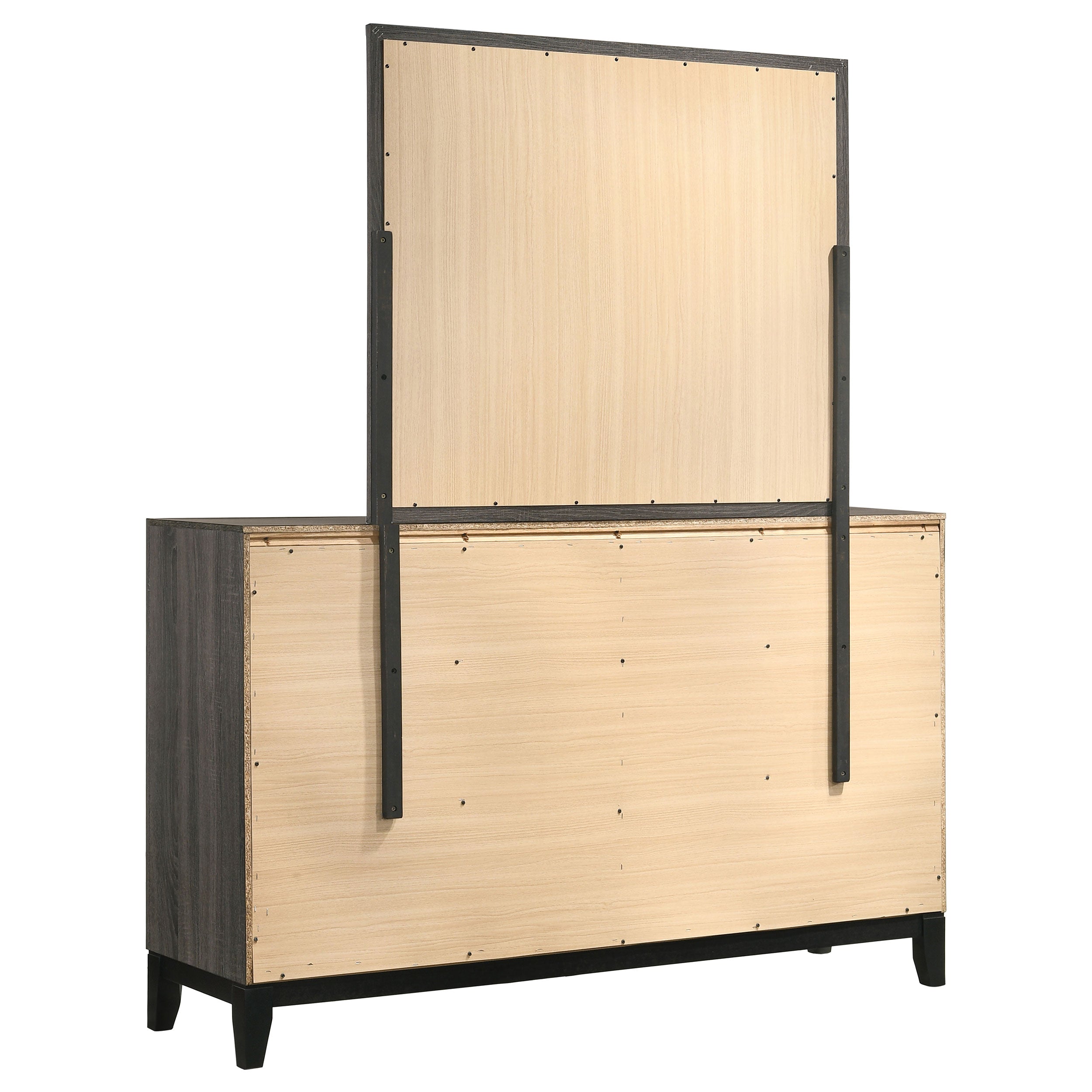 Watson 6-drawer Dresser Grey Oak