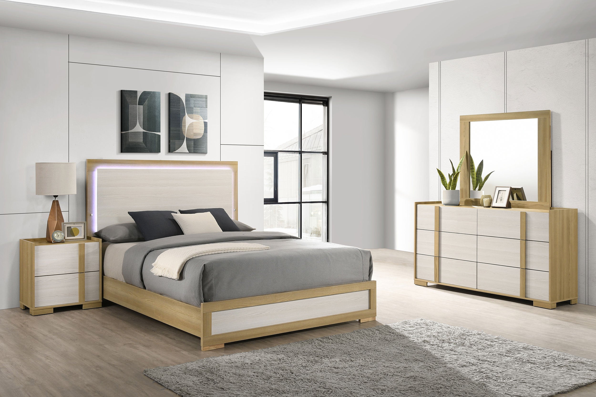Hyland Bedroom Set Natural