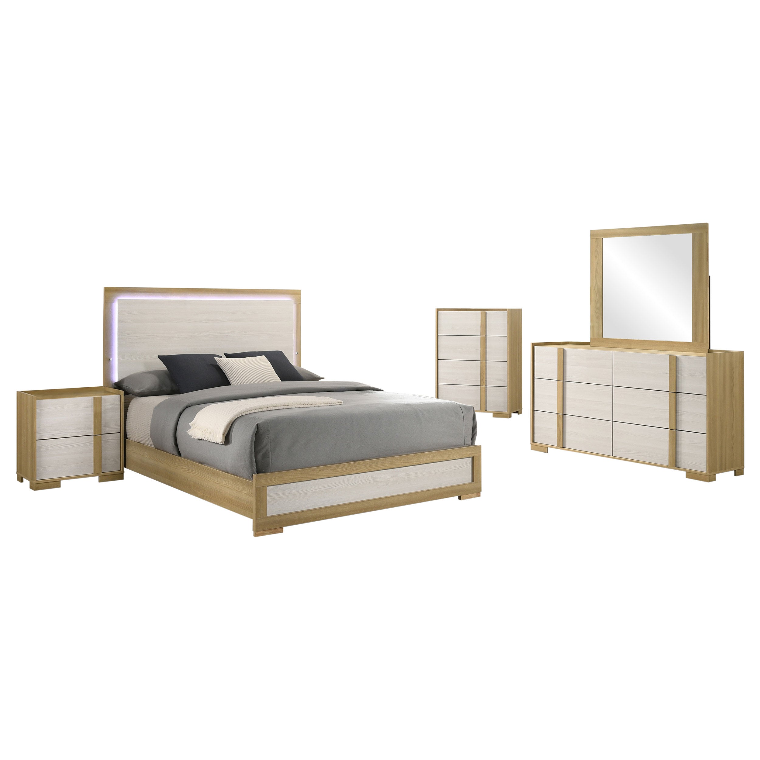 Hyland Bedroom Set Natural