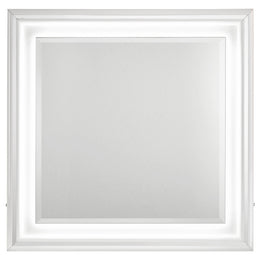 Cassia Dresser Mirror White High Gloss