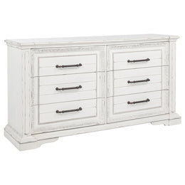 McKinney 4-piece Queen Bedroom Set Vintage White