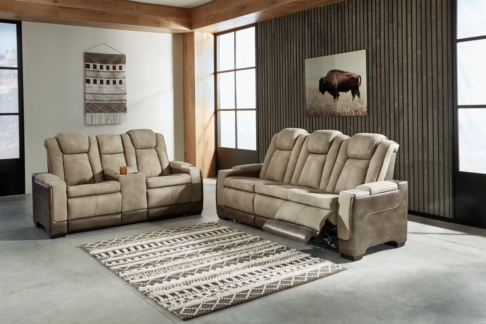 Next-Gen DuraPella Power Reclining Living Room Set