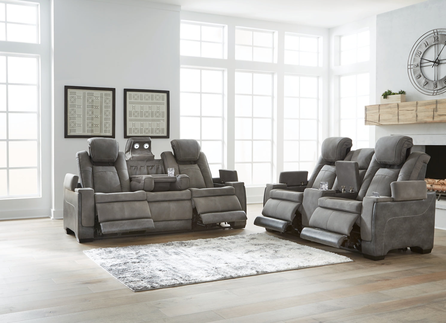 Next-Gen DuraPella Power Reclining Living Room Set