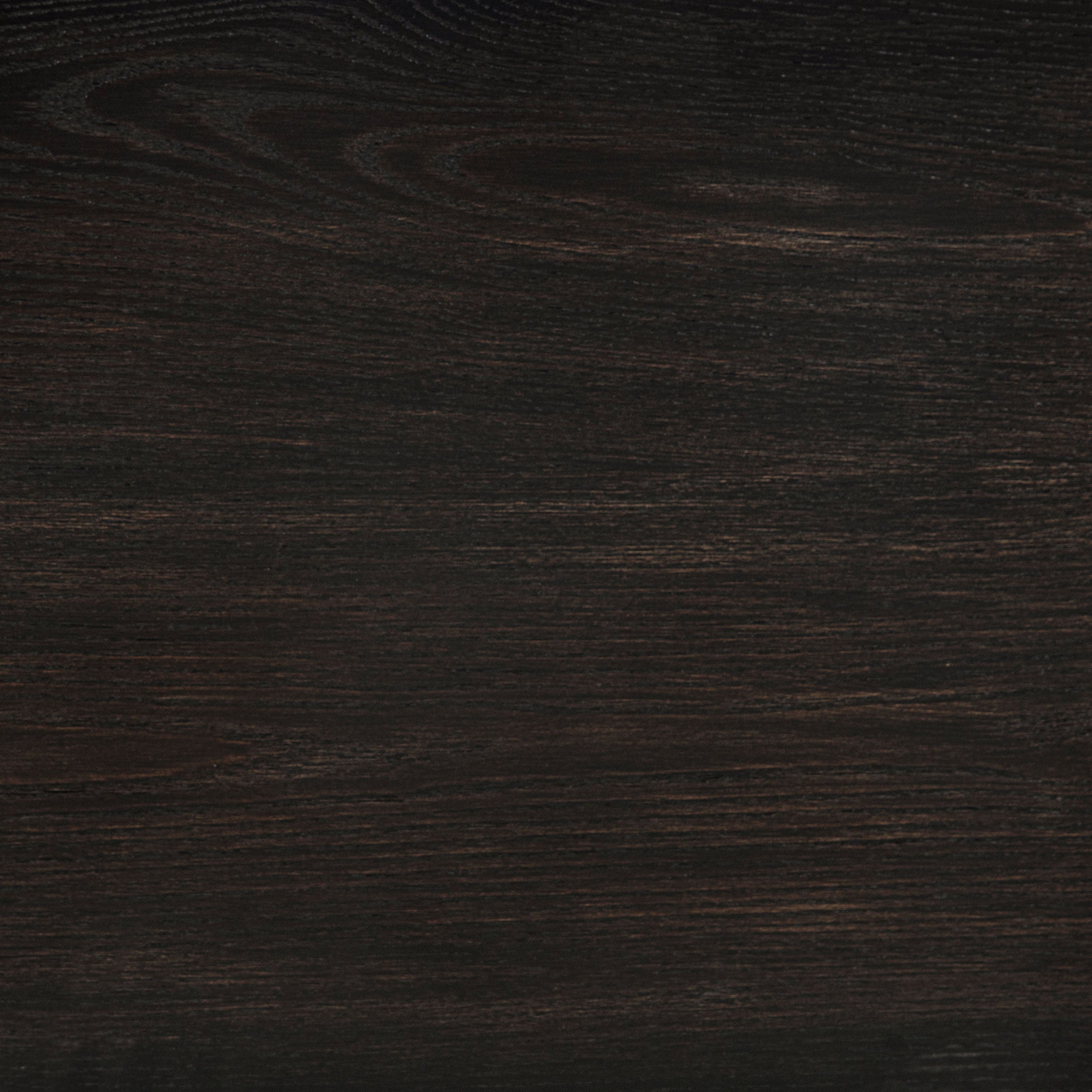 Leandro 55-inch Wingback Bed Burnished Black