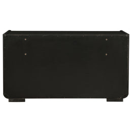 Leandro 8-drawer Bedroom Dresser Cabinet Burnished Black