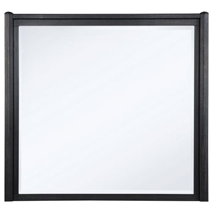 Leandro Dresser Mirror Burnished Black