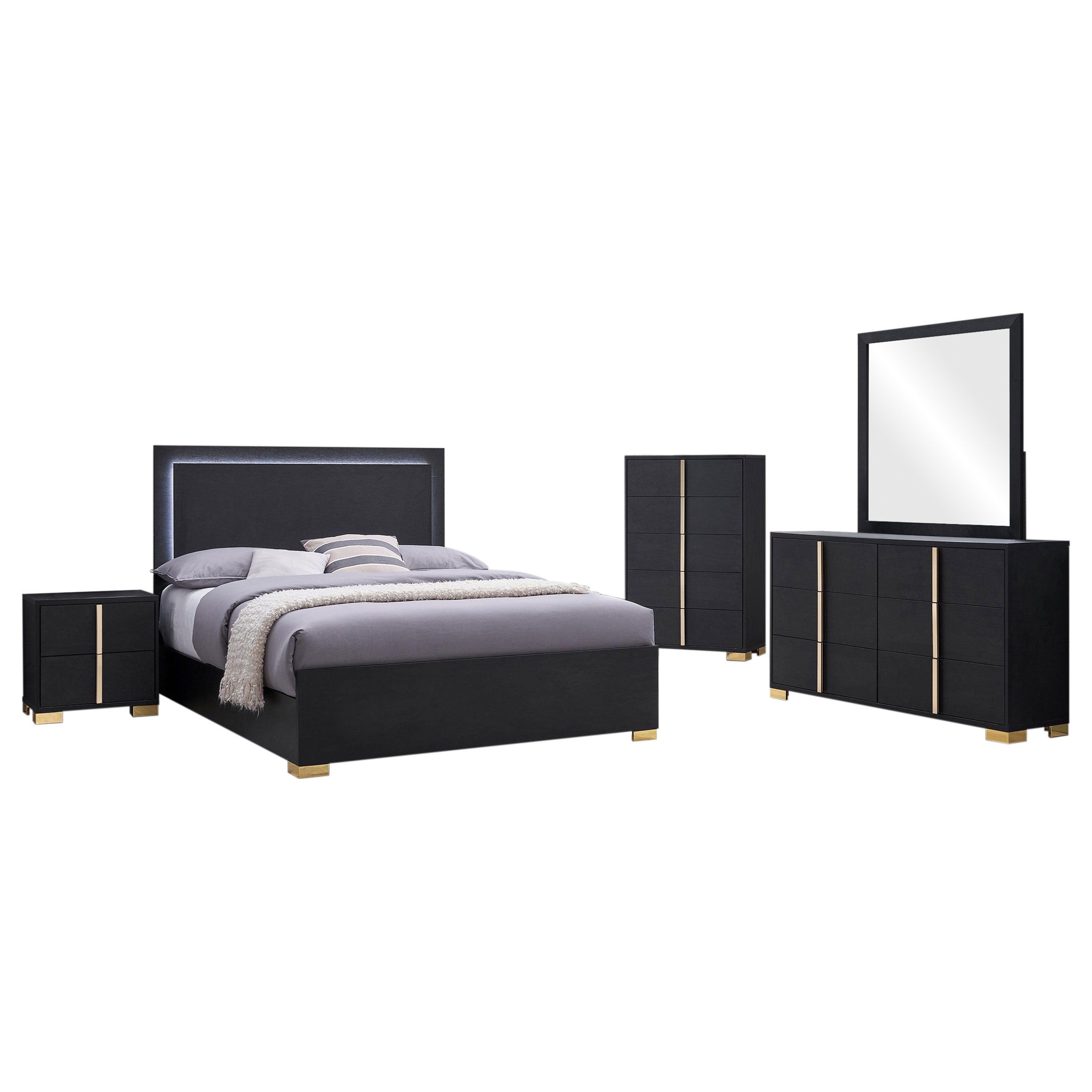 Marceline Bedroom Set Black