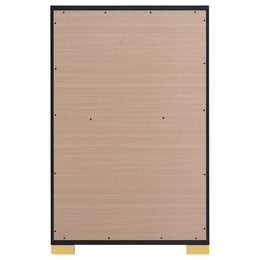 Marceline 5-drawer Bedroom Chest Black