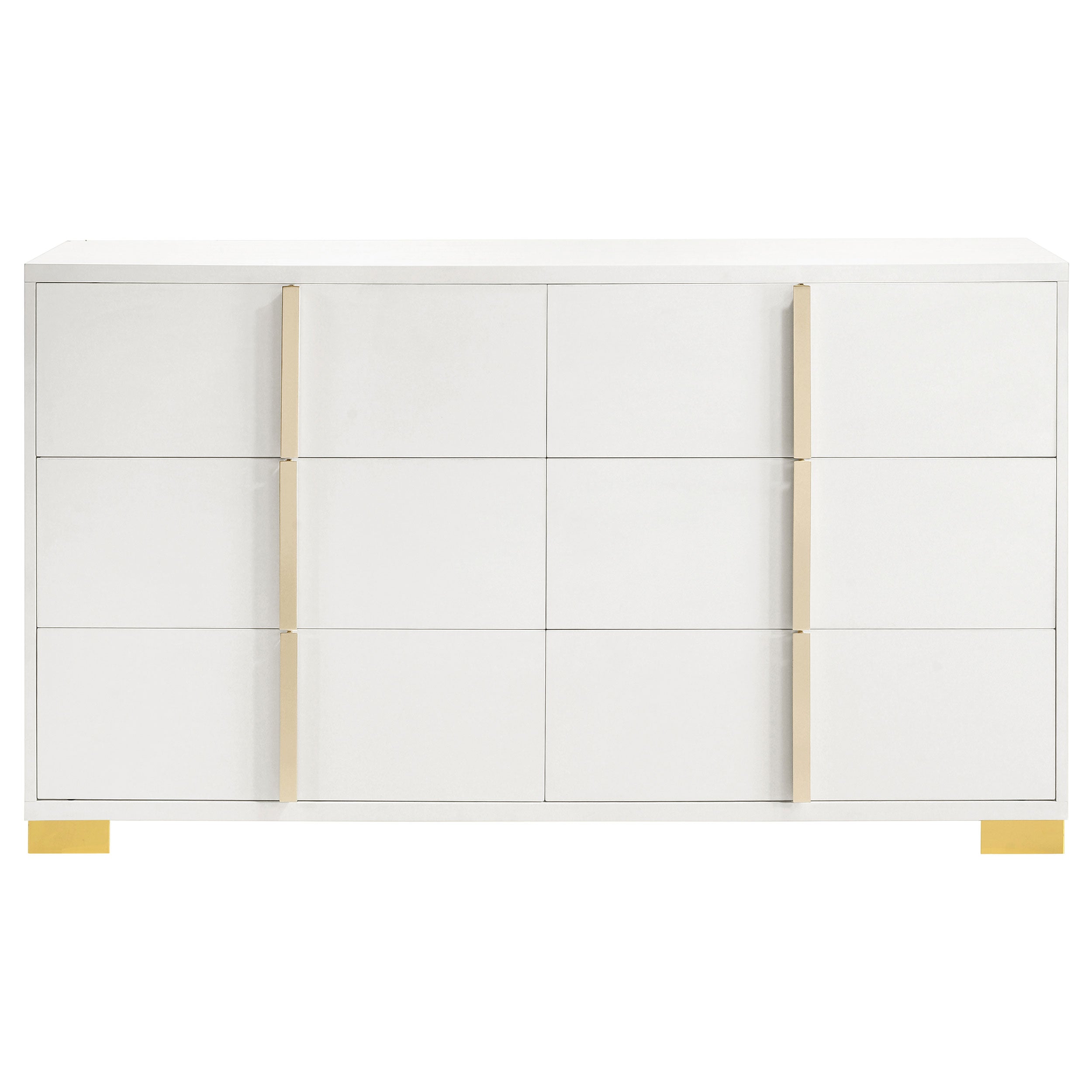 Marceline 6-drawer Dresser Black