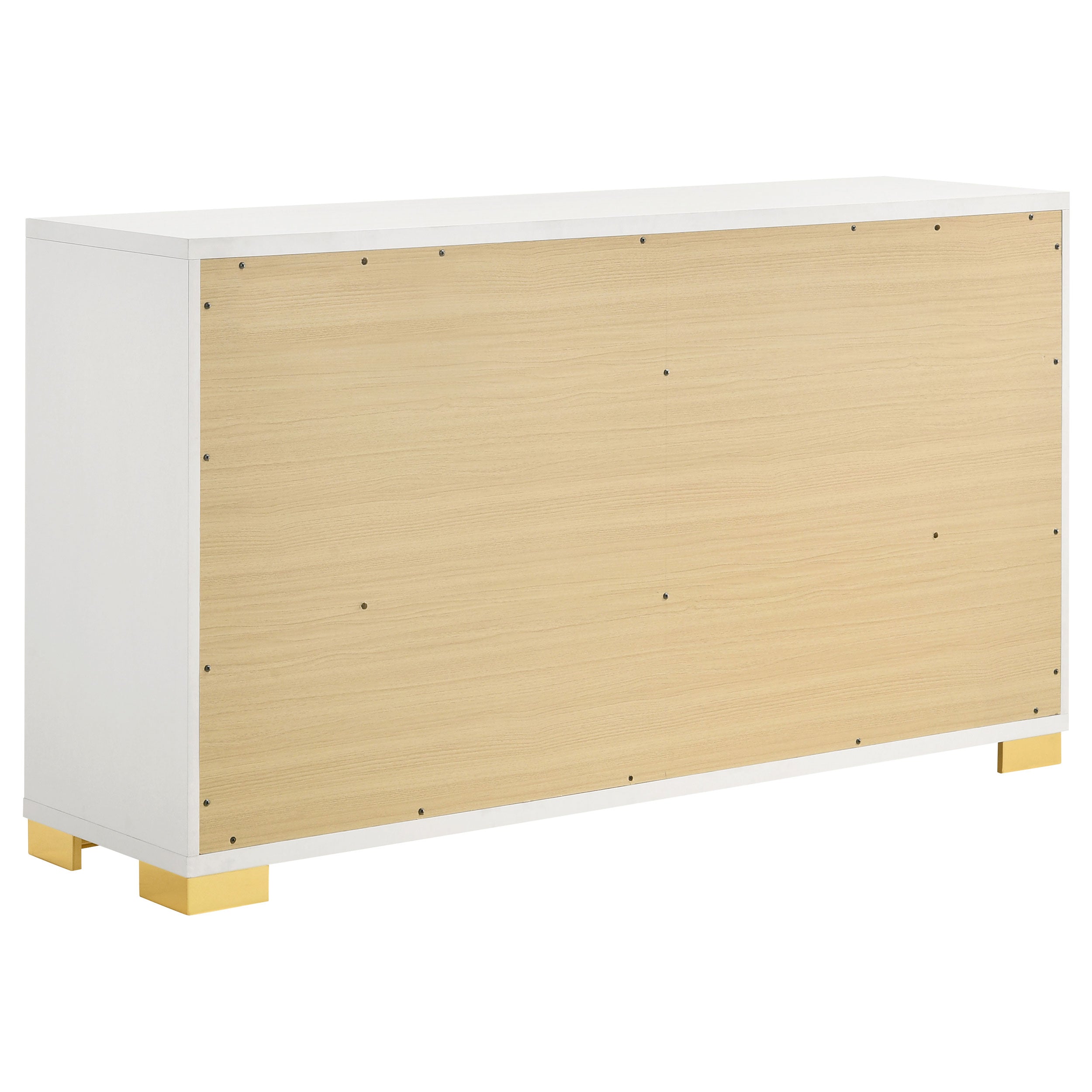 Marceline 6-drawer Dresser Black