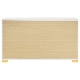 Marceline 6-drawer Dresser Black