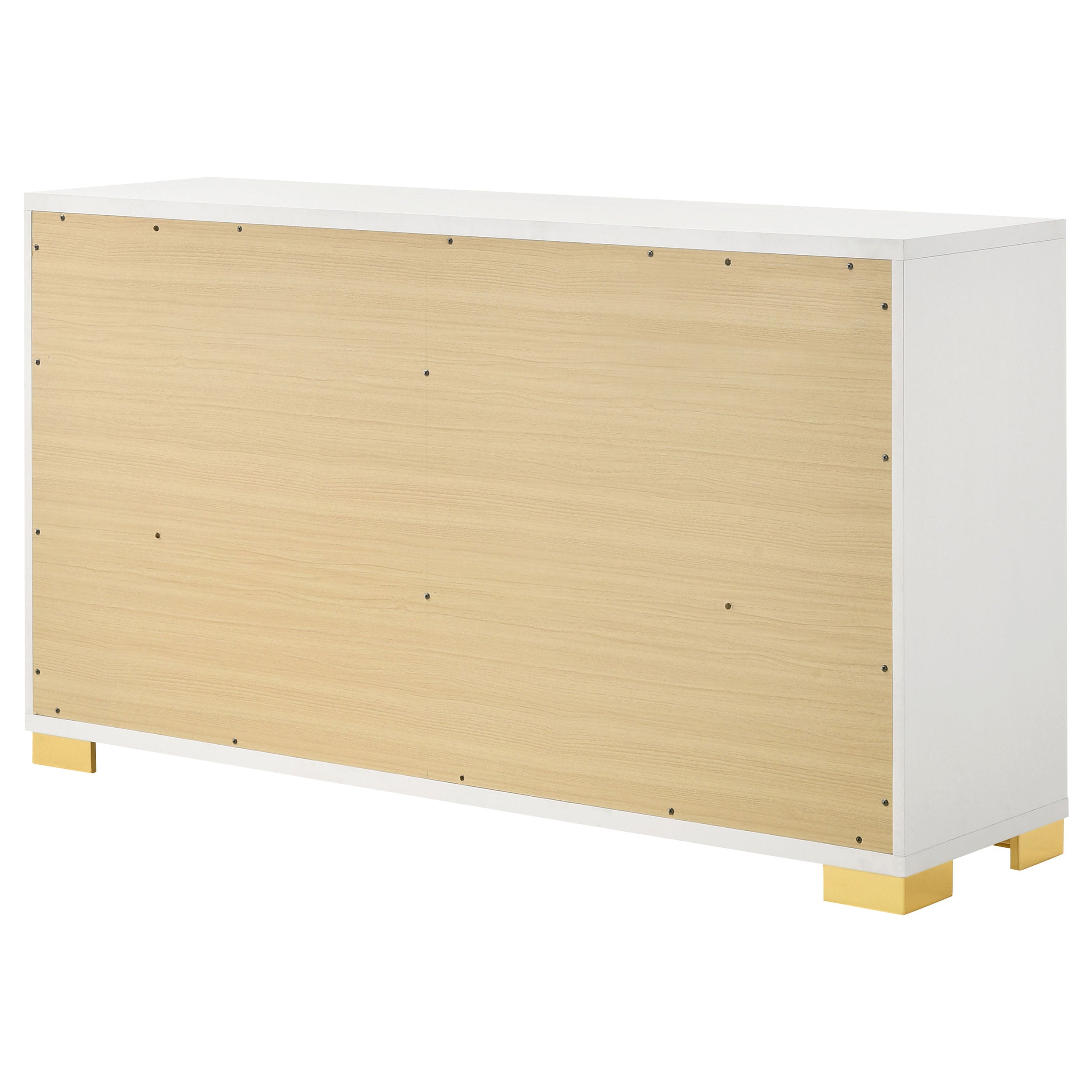 Marceline 6-drawer Dresser Black