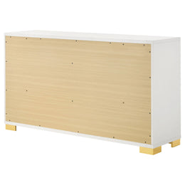 Marceline 6-drawer Dresser Black