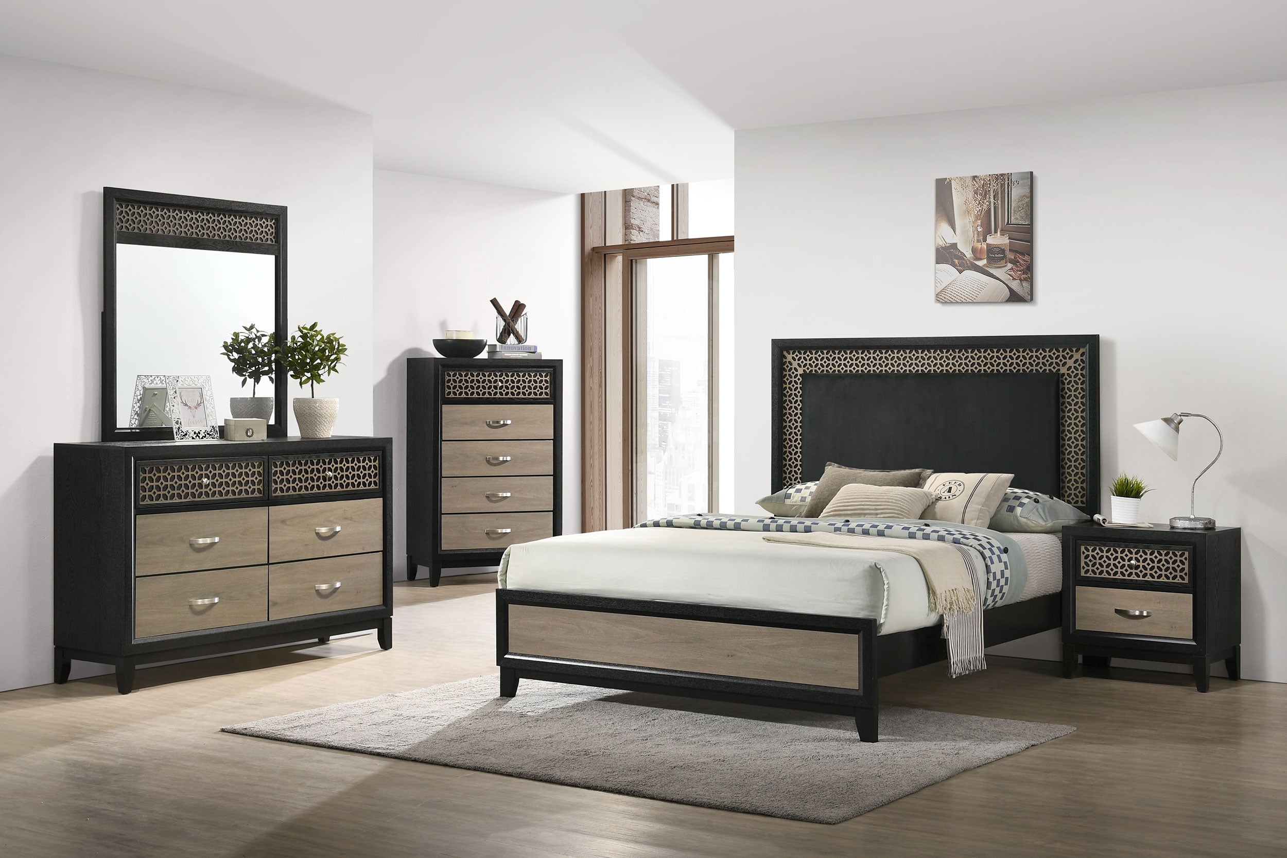 Valencia Bedroom Set Black