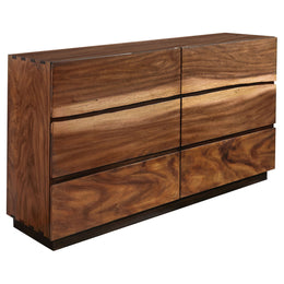 Winslow California King Bedroom Set Smokey Walnut