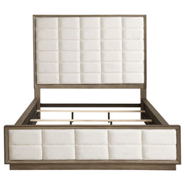 Durango 77-inch California King Panel Bed Smoked Peppercorn