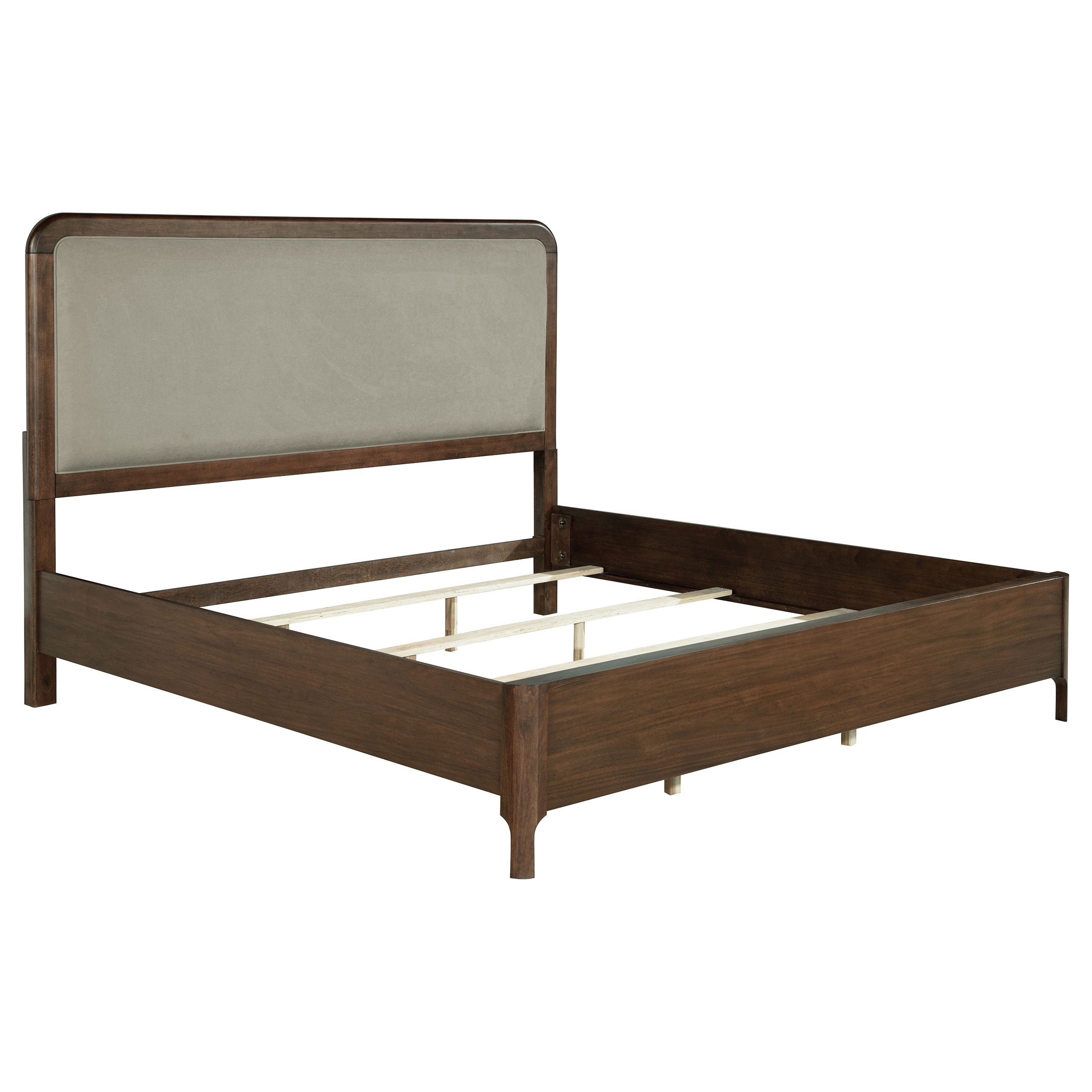 Maderia California King Bedroom Set Walnut