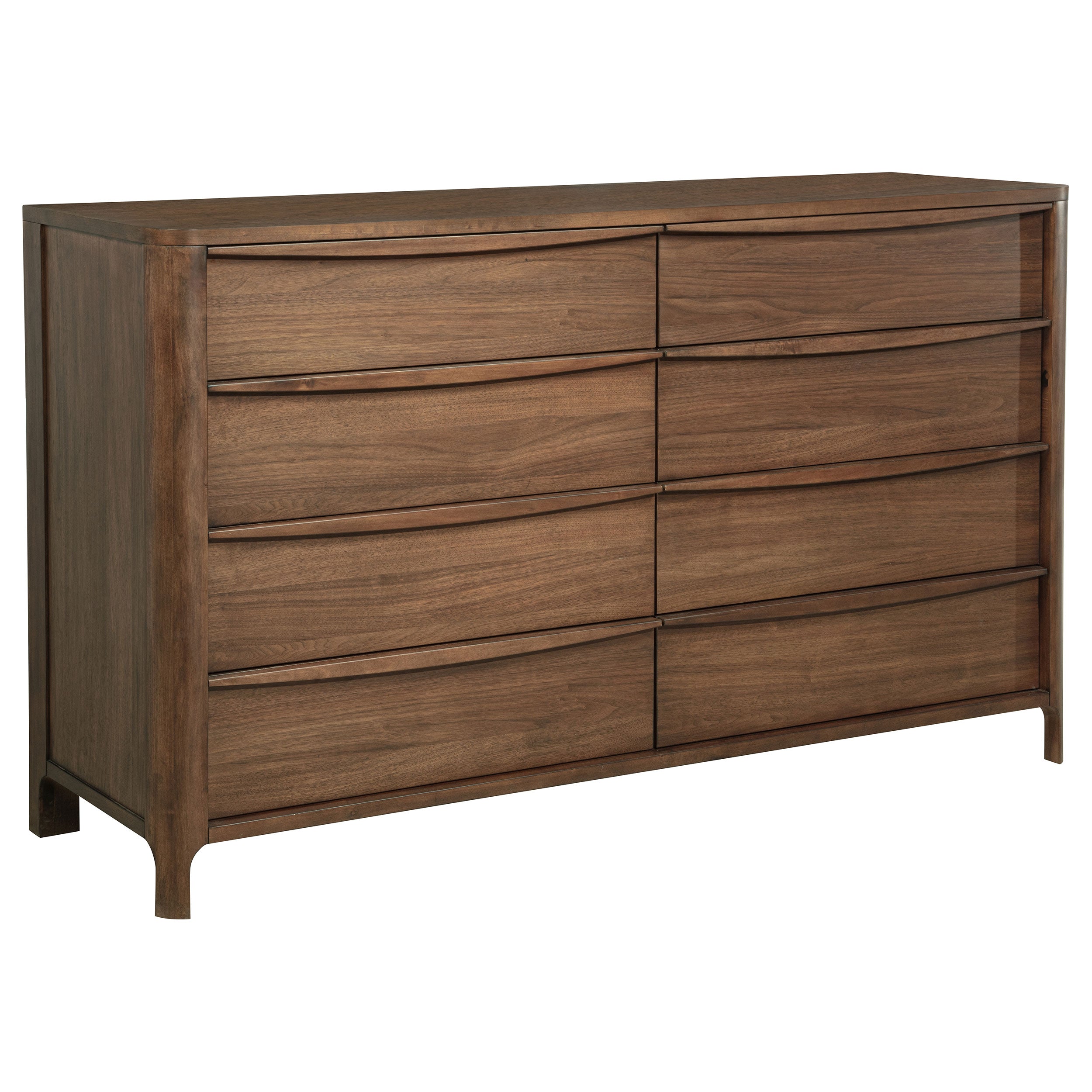 Maderia California King Bedroom Set Walnut
