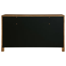 Maderia 8-drawer Dresser and Mirror Walnut