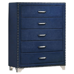 Melody California King Bedroom Set Grey