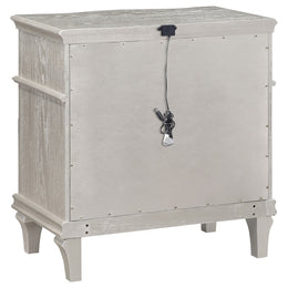 Evangeline California King Bedroom Set Silver Oak