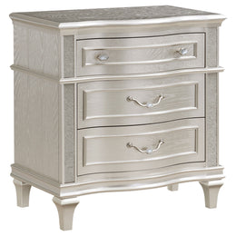 Evangeline California King Bedroom Set Silver Oak