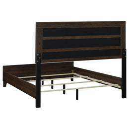 Welsley California King Bedroom Set Walnut