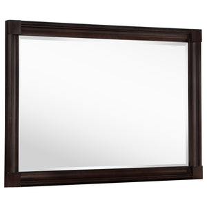 Antonella Upholstered Dresser Mirror Camel
