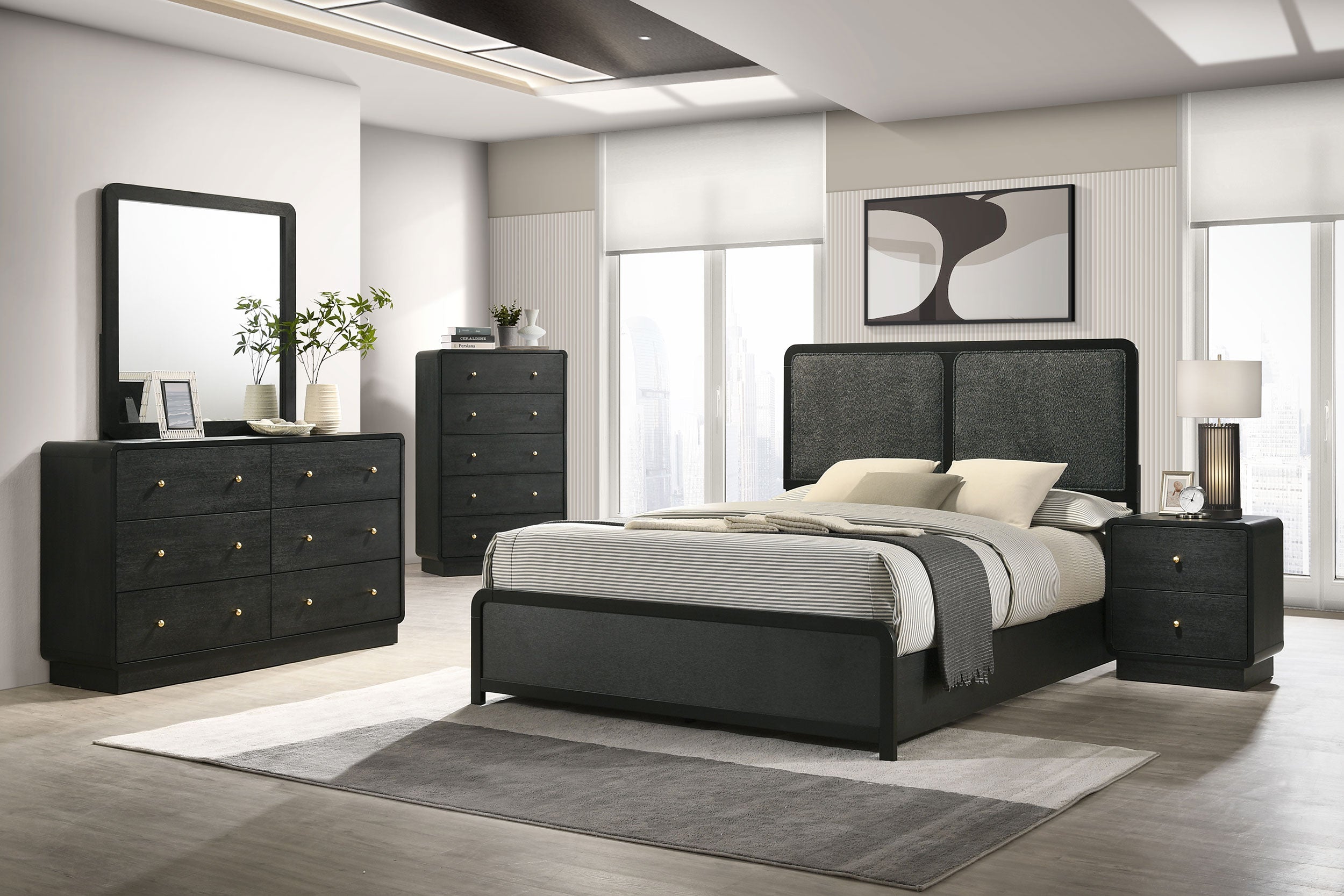 Cavelle Bedroom Set Black