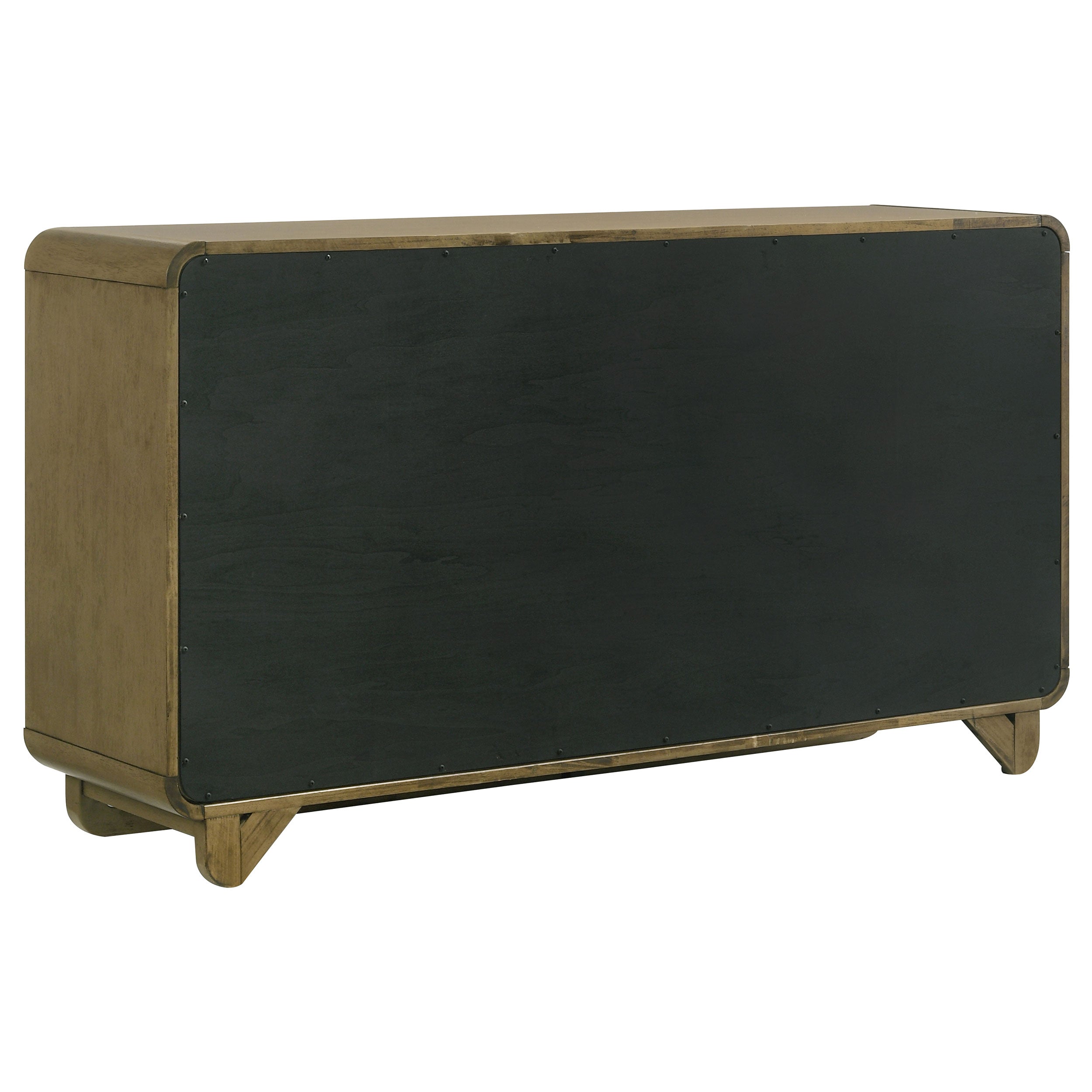 Amsbury 6-drawer Dresser and Mirror Nutmeg