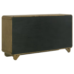 Amsbury 6-drawer Dresser and Mirror Nutmeg