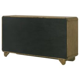 Amsbury 6-drawer Dresser and Mirror Nutmeg