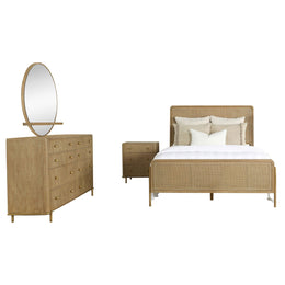 Arini Bedroom Set Black and Natural