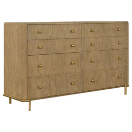Arini Bedroom Set Black and Natural