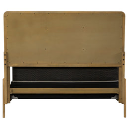 Arini RattanPanel Bed Sand Wash and Natural