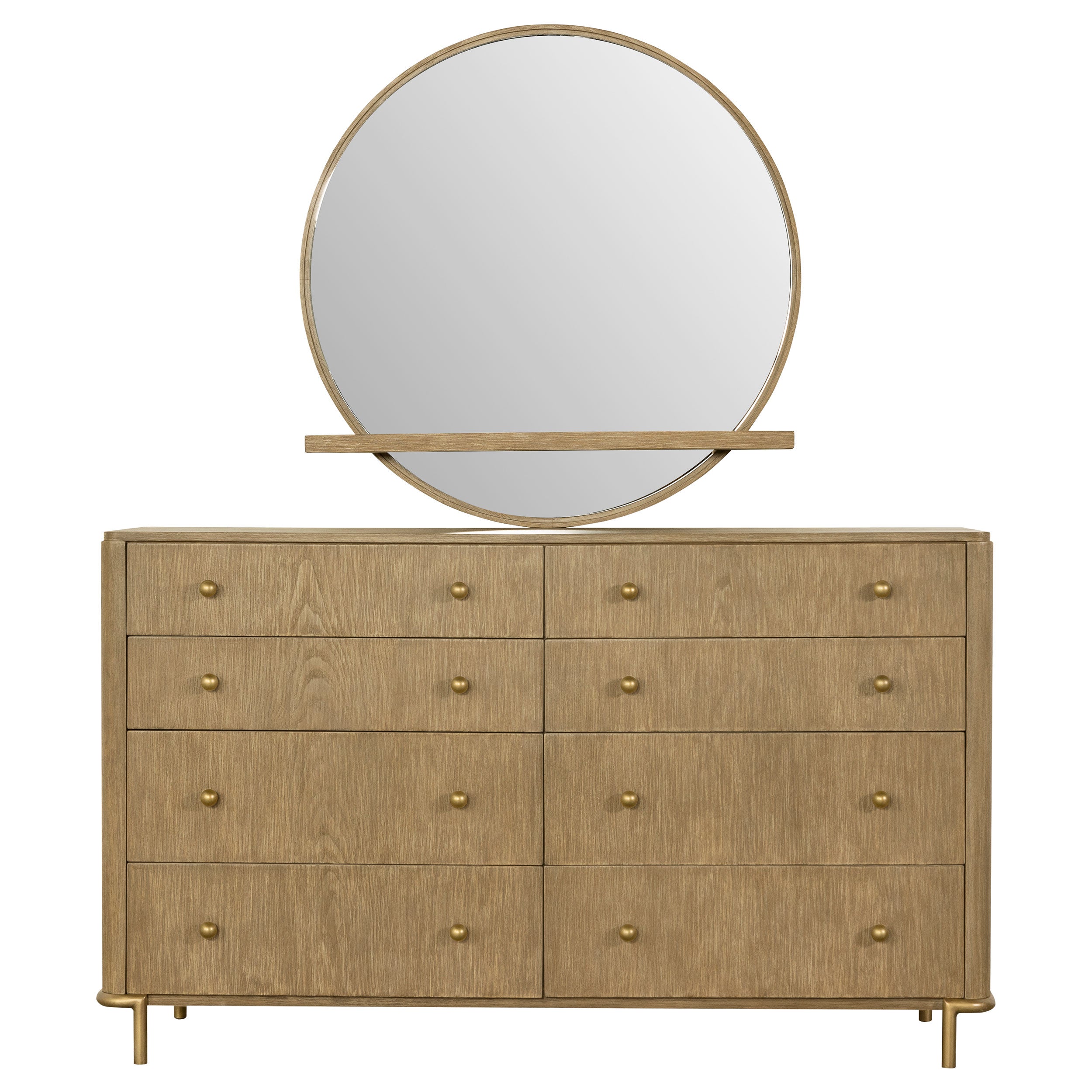 Arini 8-drawer Dresser Black