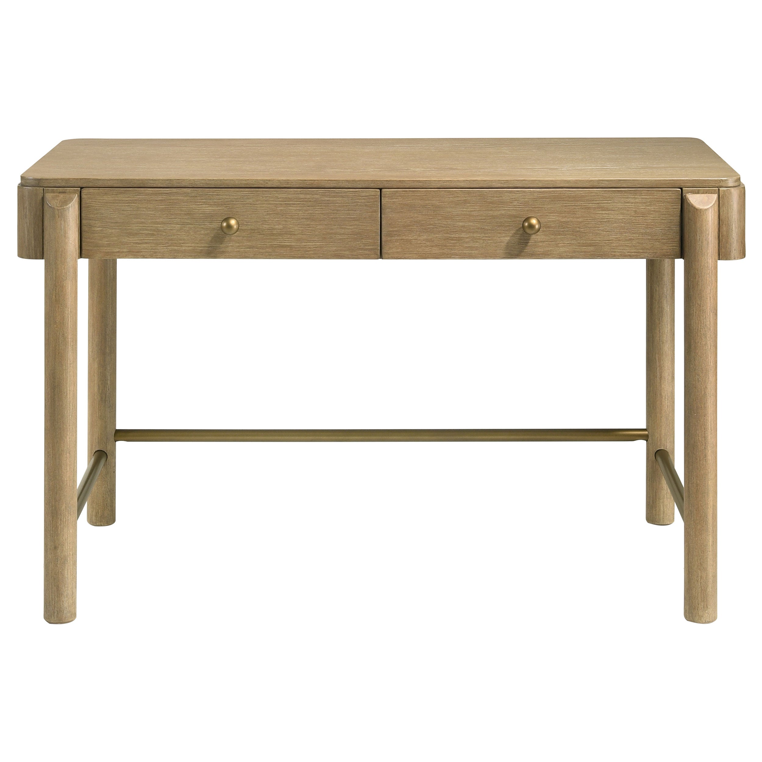 Arini 2-drawer Vanity Desk Makeup Table Black