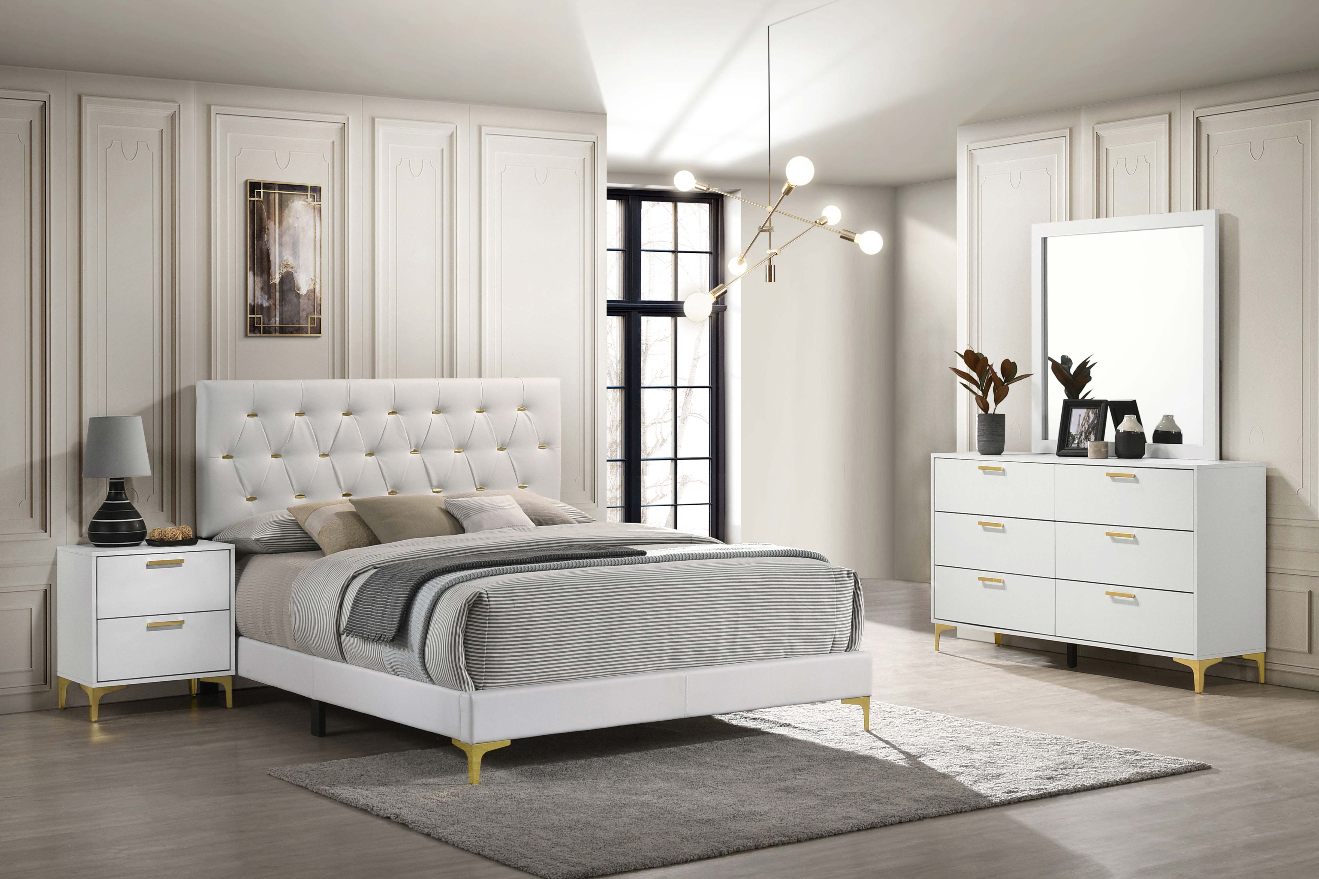 Kendall California King Bedroom Set Black