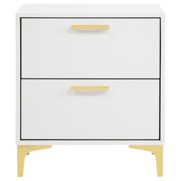 Kendall 2-drawer Nightstand Black